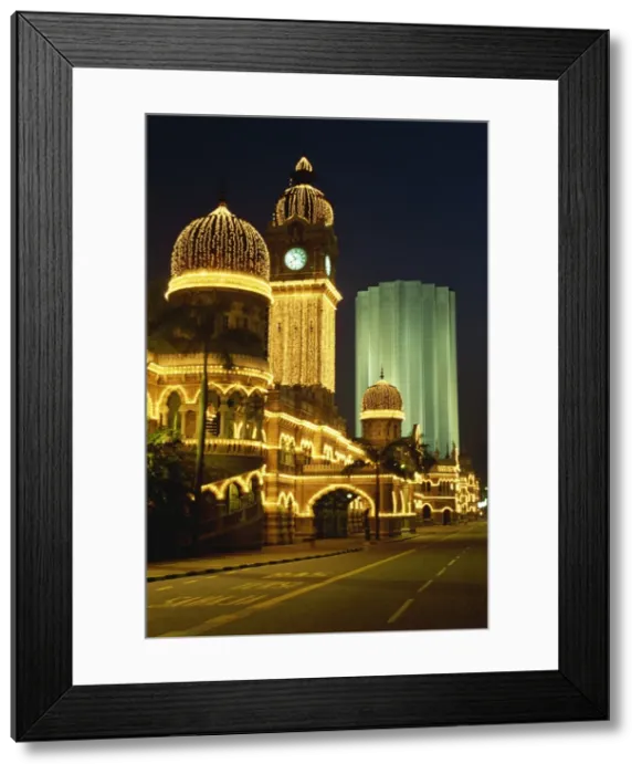 Framed Print : The Sultan Abdul Samad building dating from 1894