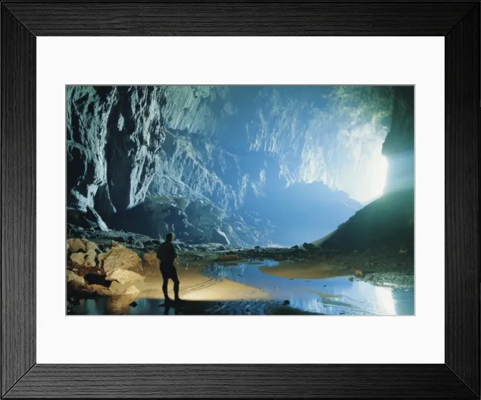 Framed Print : Deer Cave with show cave path Framed Print : Deer Cave with show cave path