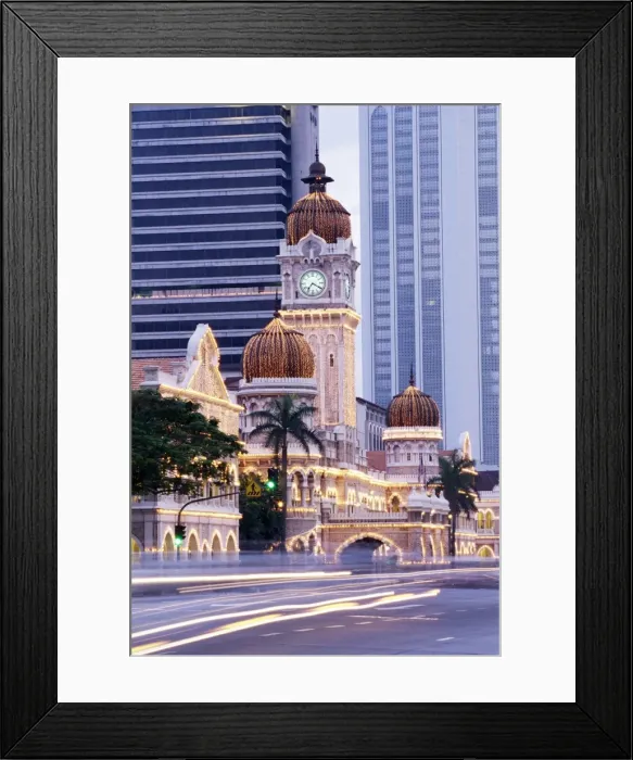 Framed Print : Sultan Abdu Samad building