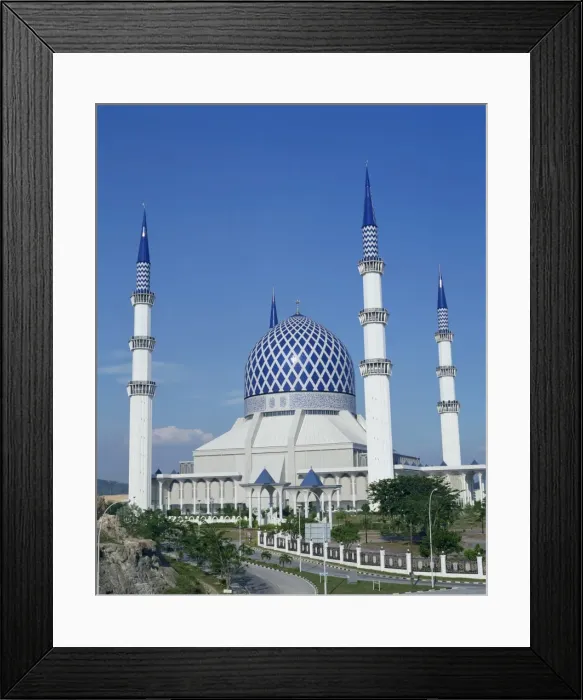 Framed Print : Selangor State Mosque (Sultan Salahuddin Abdul Aziz Shah Mosque) Framed Print : Selangor State Mosque (Sultan Salahuddin Abdul Aziz Shah Mosque)