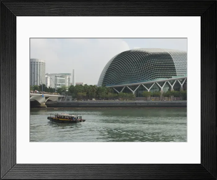 Framed Print : Esplanade Theatres on the Bay Framed Print : Esplanade Theatres on the Bay
