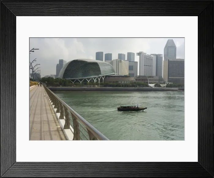 Framed Print : Esplanade Theatres on the Bay Framed Print : Esplanade Theatres on the Bay