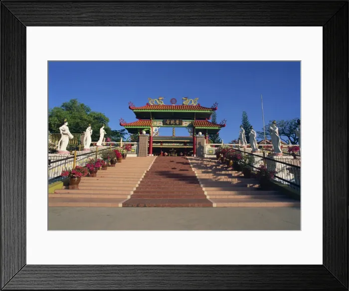 Framed Print : Chinese Temple in Kota Kinabalu Framed Print : Chinese Temple in Kota Kinabalu
