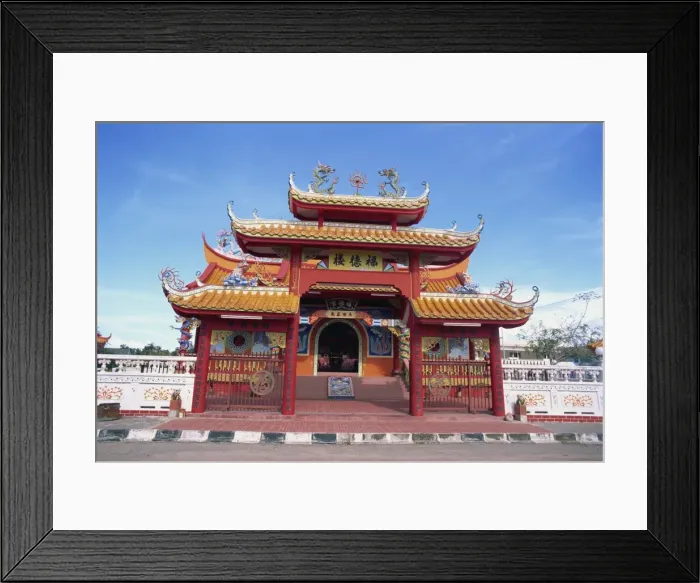 Framed Print : Chinese Temple in Kota Kinabalu Framed Print : Chinese Temple in Kota Kinabalu