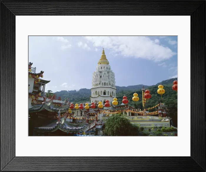 Framed Print : Ban Po Tha Pagoda (Ten thousand Buddhas) Framed Print : Ban Po Tha Pagoda (Ten thousand Buddhas)