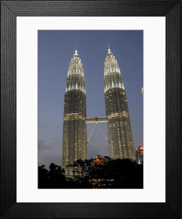 Framed Print : Petronas Twin Towers Framed Print : Petronas Twin Towers