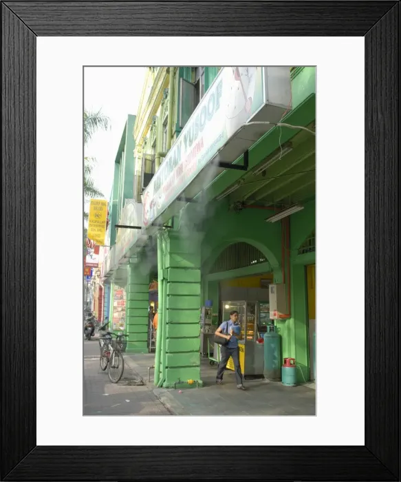 Framed Print : Yusoof Restaurant in colonial style building opposite Central Market Framed Print : Yusoof Restaurant in colonial style building opposite Central Market