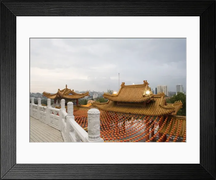 Framed Print : Thean Hou Buddhist Temple Framed Print : Thean Hou Buddhist Temple