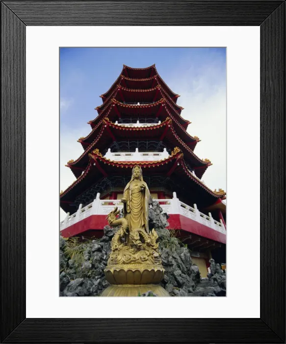 Framed Print : Chinese temple in Sibu Framed Print : Chinese temple in Sibu