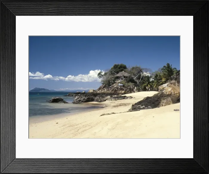 Framed Print : Beach, Nosybe Island Framed Print : Beach, Nosybe Island
