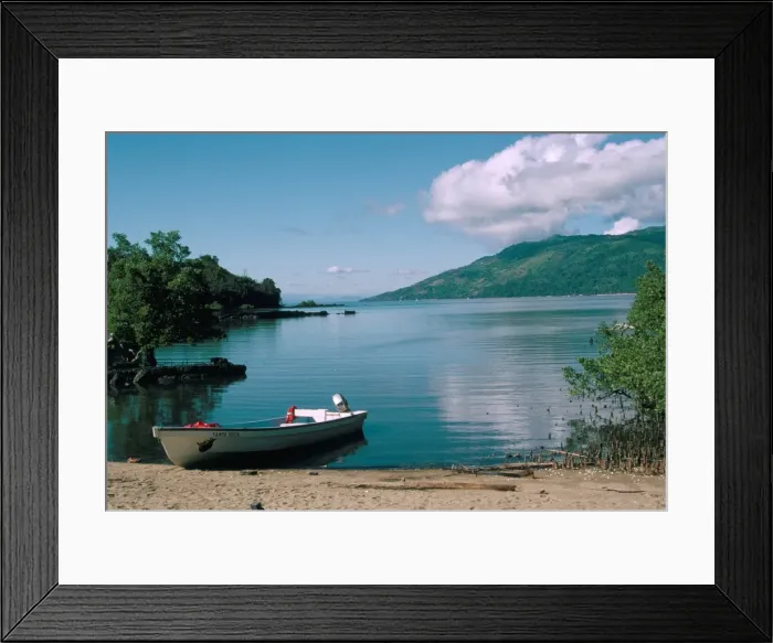 Framed Print : Nosy Komba island from Ambalahonko Framed Print : Nosy Komba island from Ambalahonko