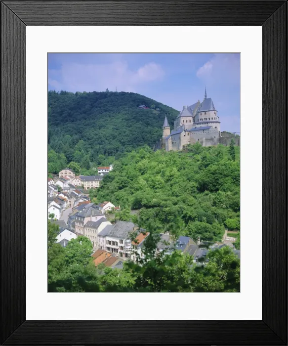 Framed Print : Vianden Castle Framed Print : Vianden Castle