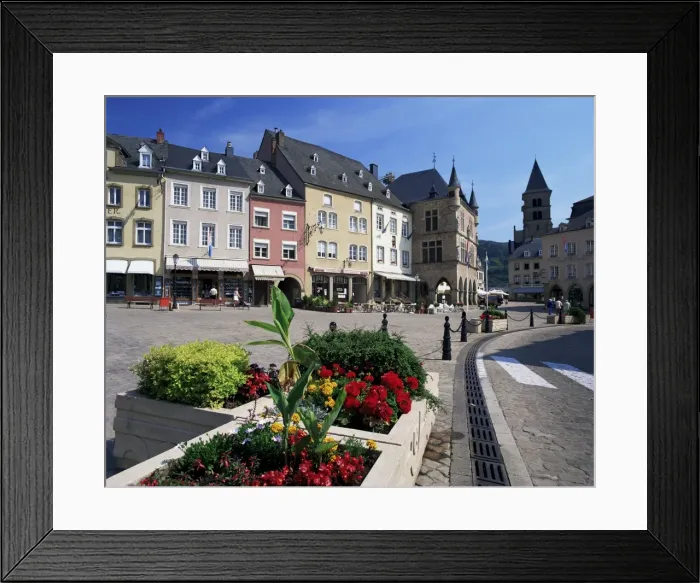 Framed Print : Town Square Framed Print : Town Square