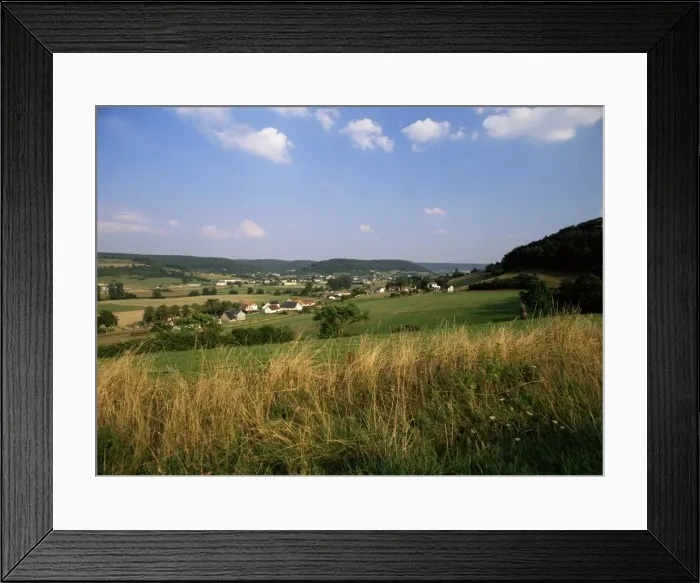 Framed Print : Alzette Valley Framed Print : Alzette Valley