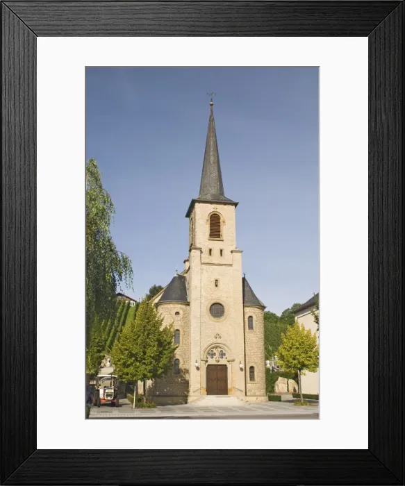 Framed Print : A village church on the wine trail Framed Print : A village church on the wine trail