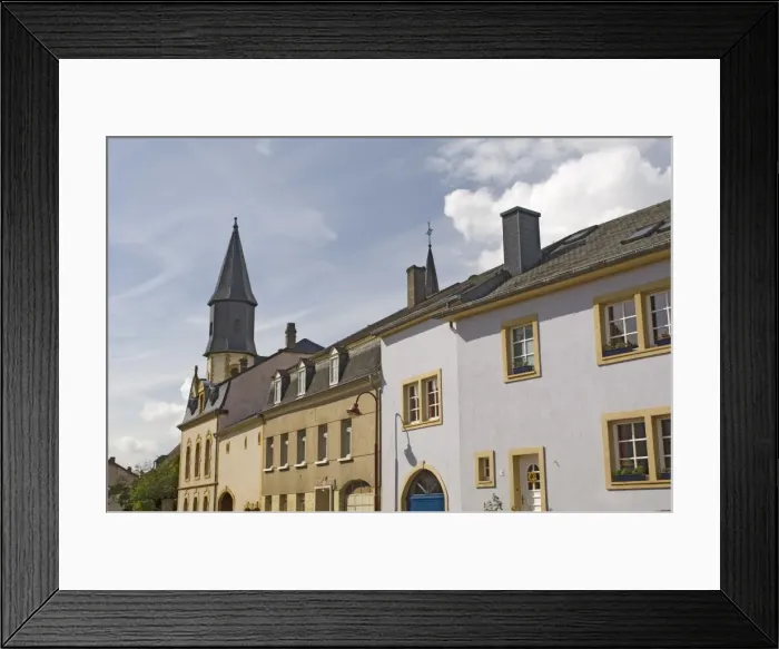 Framed Print : A village street on the wine trail Framed Print : A village street on the wine trail