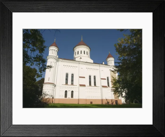Framed Print : Russian Orthodox church of the Holy Mother of God