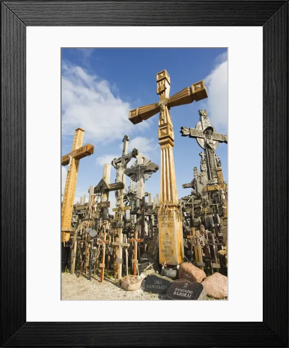 Framed Print : Hill of Crosses (Kryziu Kalnas) Framed Print : Hill of Crosses (Kryziu Kalnas)