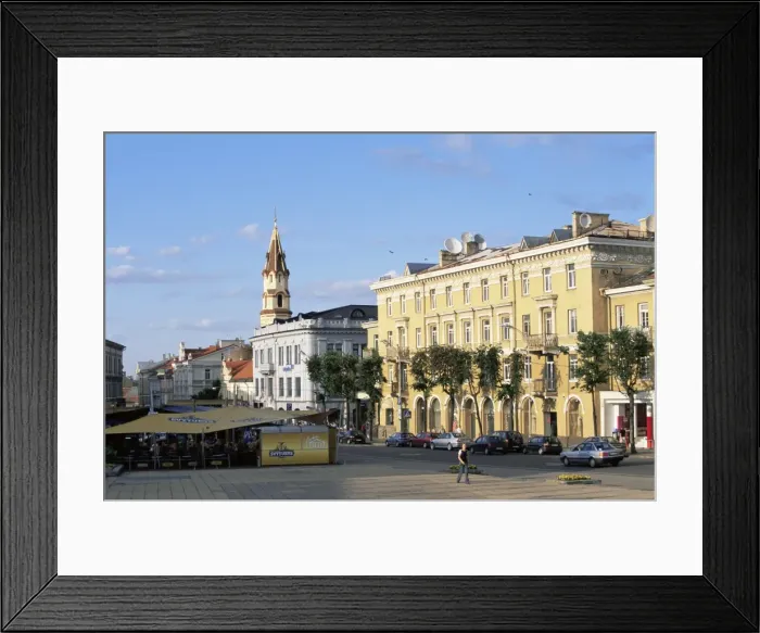 Framed Print : Cafe at Didzioji Gatve (main street) Framed Print : Cafe at Didzioji Gatve (main street)