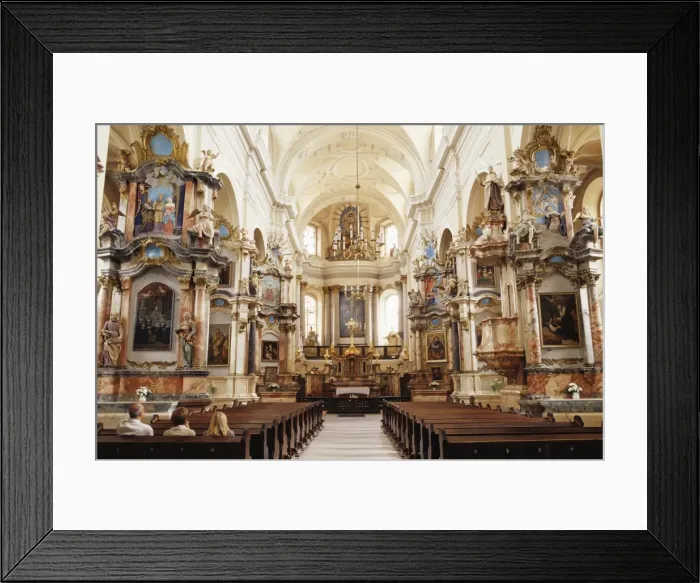 Framed Print : Interior, Dominican Church of the Holy Spirit Framed Print : Interior, Dominican Church of the Holy Spirit