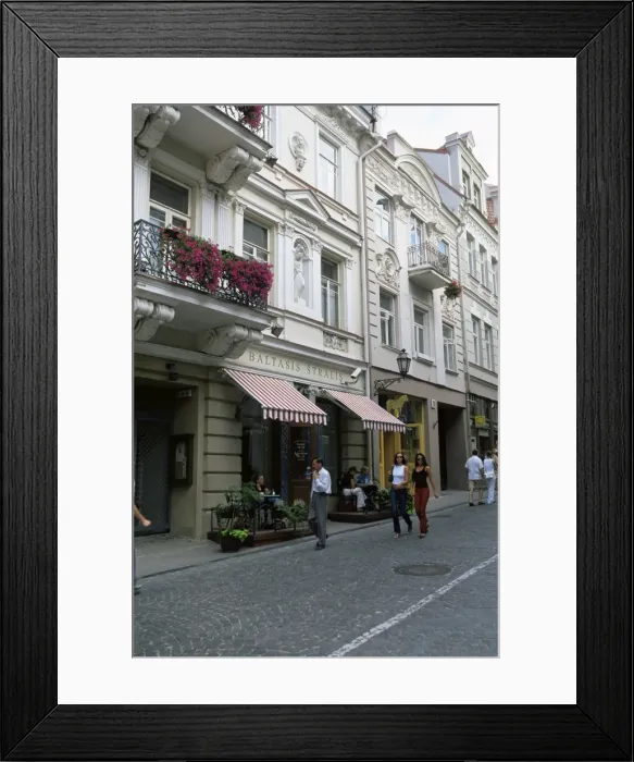 Framed Print : Didzioji Gatve (main street) Framed Print : Didzioji Gatve (main street)