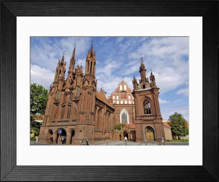 Framed Print : St. Annes and Bernardine churches Framed Print : St. Annes and Bernardine churches