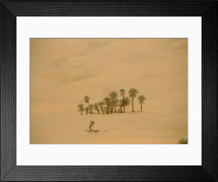 Framed Print : Ubari Sand Sea Framed Print : Ubari Sand Sea