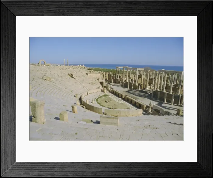 Framed Print : The Theater