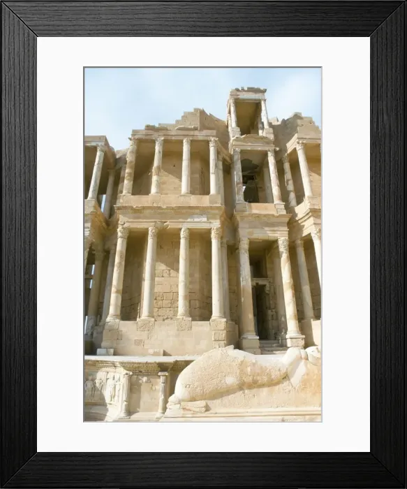 Framed Print : Theatre dating from the 2nd century Framed Print : Theatre dating from the 2nd century