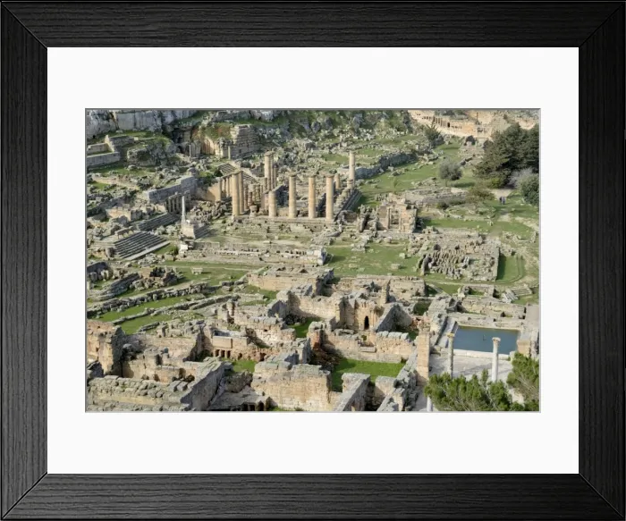 Framed Print : Overview of Cyrene Framed Print : Overview of Cyrene
