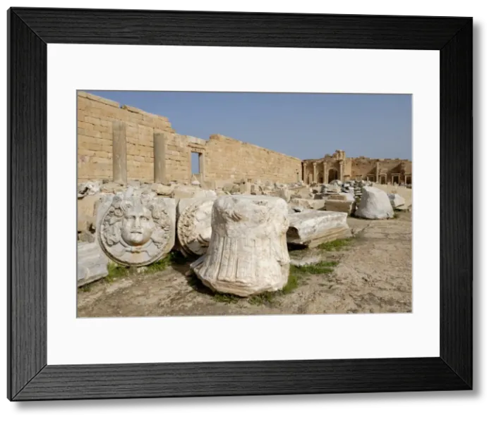 Framed Print : Severan forum Framed Print : Severan forum