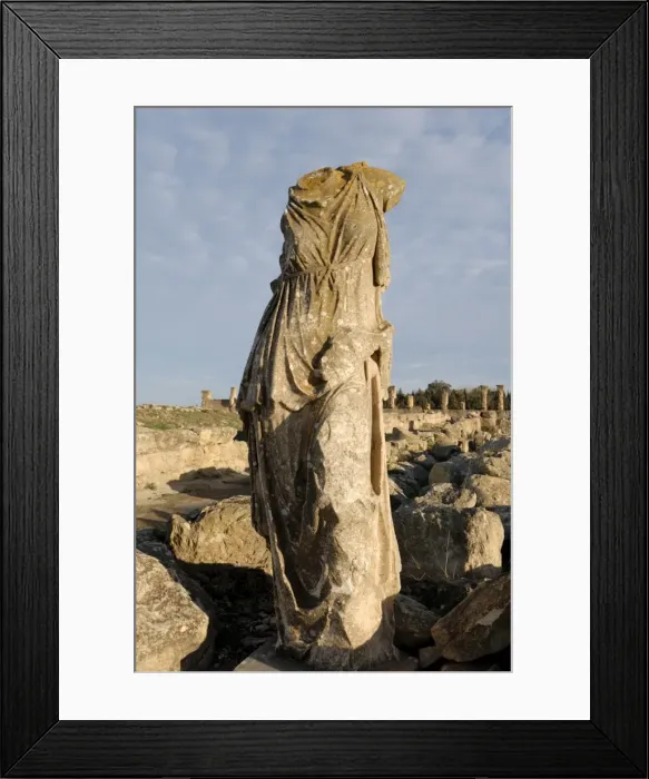 Framed Print : Statue, Cyrene Framed Print : Statue, Cyrene