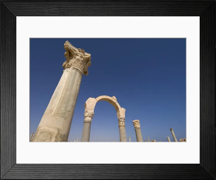 Framed Print : Roman site of Sabratha Framed Print : Roman site of Sabratha
