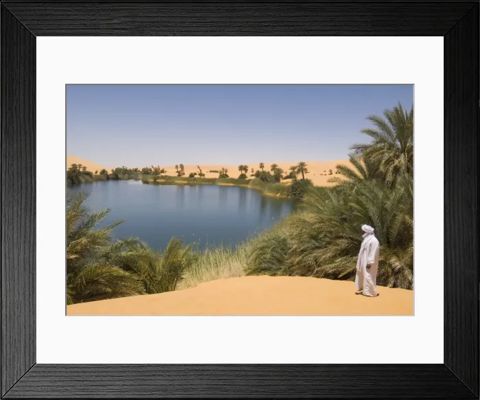 Framed Print : Umm El Ma lake Framed Print : Umm El Ma lake