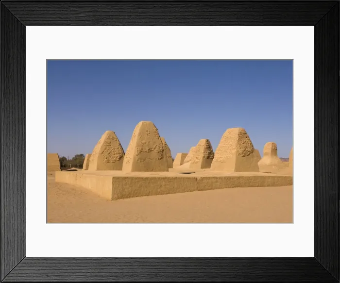 Framed Print : The Tombs of Garamantes Framed Print : The Tombs of Garamantes