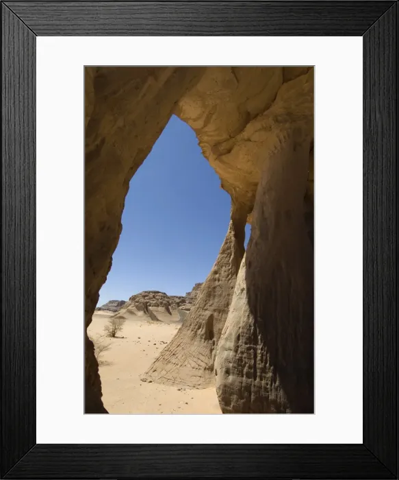 Framed Print : Tin Ghalega rock formation