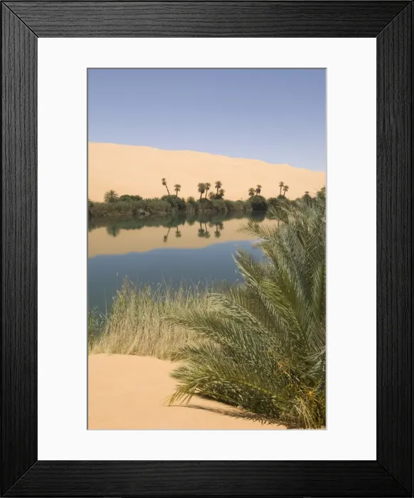 Framed Print : Umm El Ma lake Framed Print : Umm El Ma lake