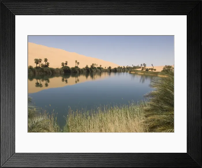 Framed Print : Umm El Ma lake Framed Print : Umm El Ma lake