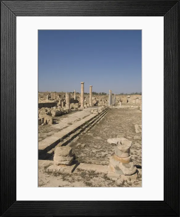 Framed Print : Sabratha Roman site Framed Print : Sabratha Roman site