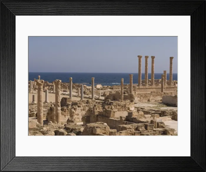 Framed Print : Sabratha Roman site Framed Print : Sabratha Roman site