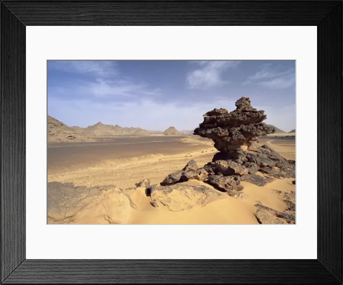 Framed Print : Eroded rocks Framed Print : Eroded rocks
