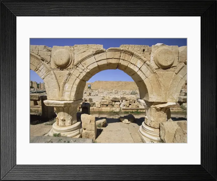 Framed Print : Arches, Severan Forum Framed Print : Arches, Severan Forum