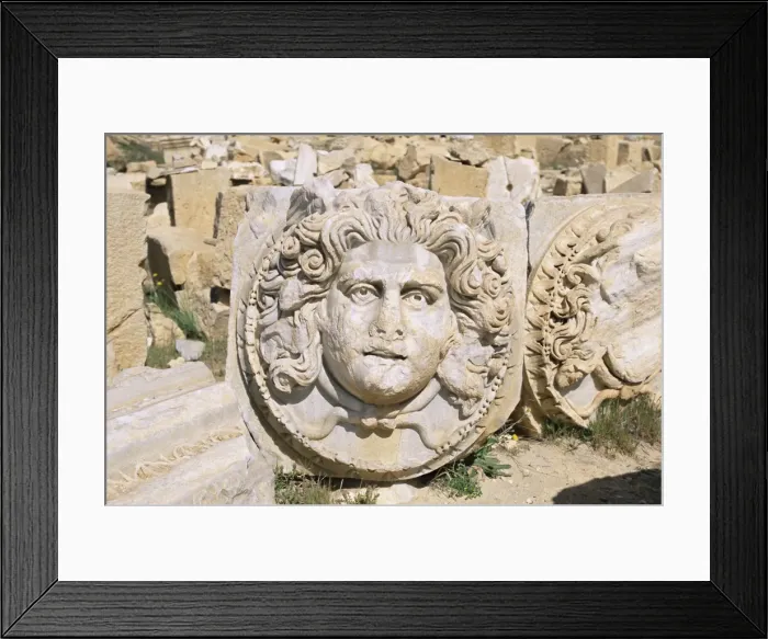 Framed Print : Gorgon head Framed Print : Gorgon head