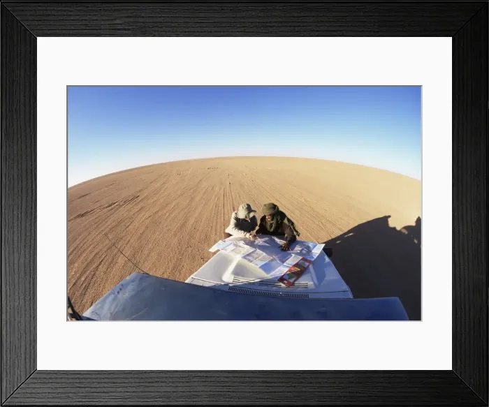 Framed Print : Awbari Erg Framed Print : Awbari Erg