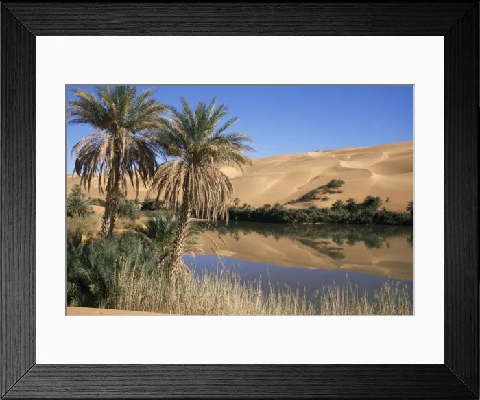 Framed Print : Oum el Ma (Umm el Ma) Lake Framed Print : Oum el Ma (Umm el Ma) Lake