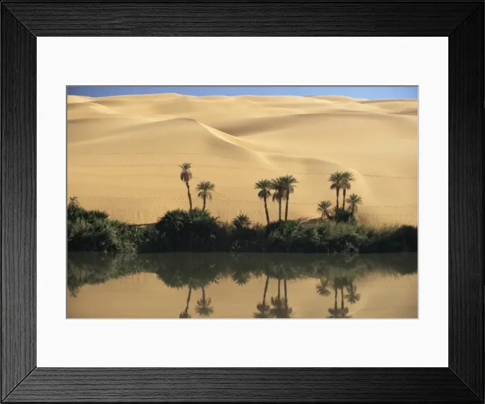 Framed Print : Oum el Ma (Umm el Ma) Lake Framed Print : Oum el Ma (Umm el Ma) Lake