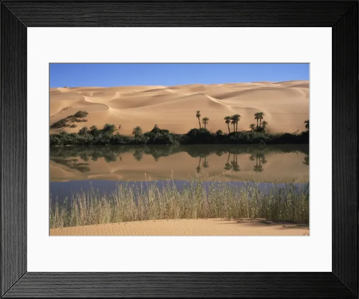 Framed Print : Oum el Ma Lake Framed Print : Oum el Ma Lake