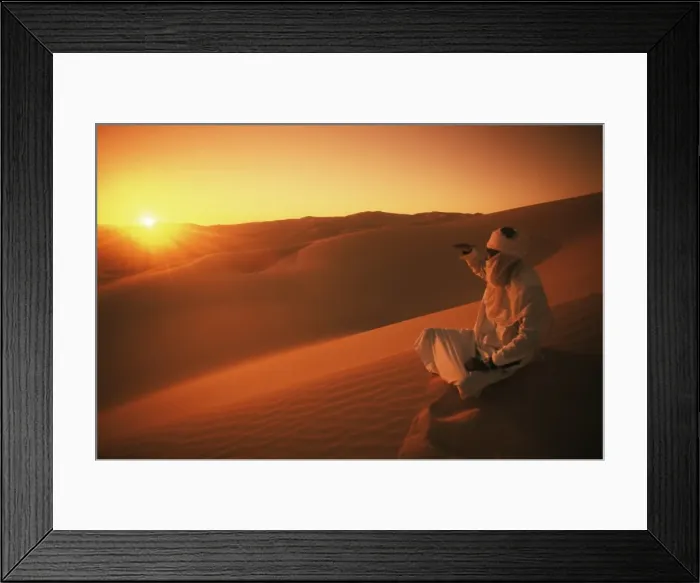 Framed Print : Awbari Erg