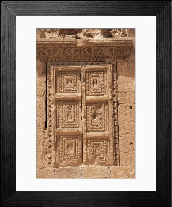 Framed Print : Tomb gate, North necropolis Framed Print : Tomb gate, North necropolis