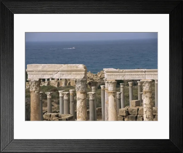 Framed Print : Theatre, Leptis Magna Framed Print : Theatre, Leptis Magna